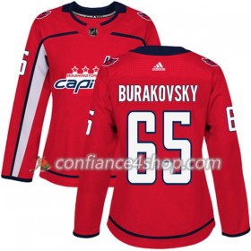 Adidas Maillot de Hockey Washington Capitals Andre Burakovsky 65 2017-2018 Rouge Authentic - Femme